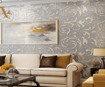 Produk Toko Gorden Bali Jual Wallpaper Perroll Ruang Tamu